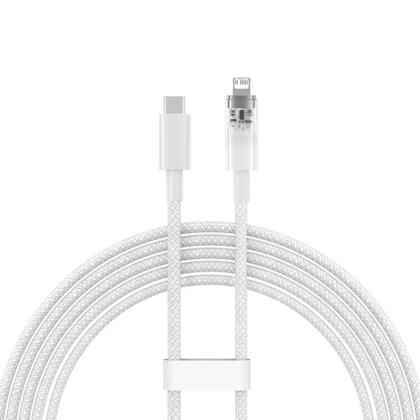 Baseus CATS010302 Lightning - USB-C cable 20W 480Mb/s 2m - white