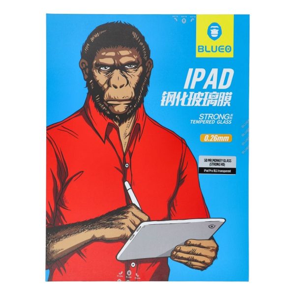 5D Mr. Monkey Glass – iPad Pro 10.5 transparent