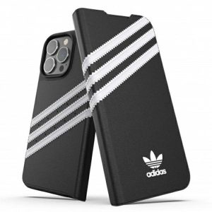 Adidas OR Booklet Case PU iPhone 13 Pro / 13 6,1″ czarno biały/black white 47112