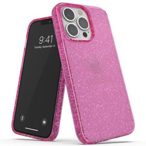 Adidas OR Protective iPhone 13 Pro / 13 6,1″ Clear Case Glitter różowy/pink 47121