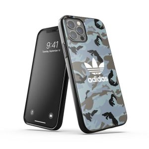 Adidas OR SnapCase Camo iPhone 12/12 Pro blue/black 43702