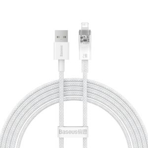 Baseus Explorer Series cable USB – Lightning 2.4A 2 m white