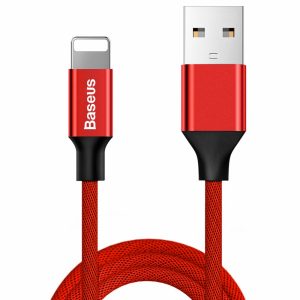 Baseus Yiven USB / Lightning Cable with Material Braid 1,8M red