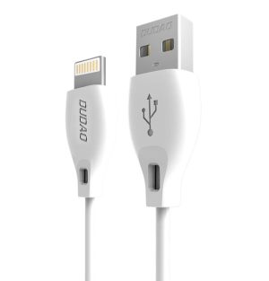 Dudao cable USB / Lightning cable 2.4A 1m white