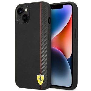 Ferrari iPhone 14 Plus 6.7" black/black hardcase Carbon