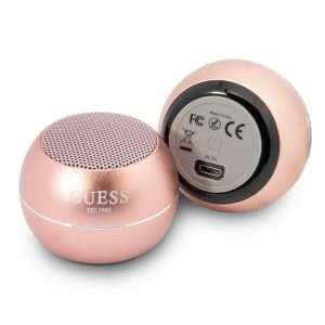 Guess Bluetooth speaker Speaker mini pink / pink