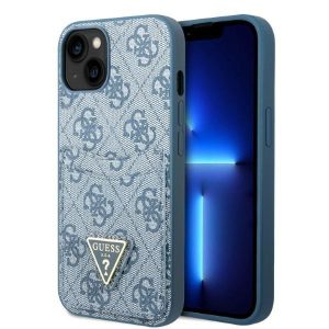 Guess iPhone 13 mini 5.4" blue/blue hardcase 4G Triangle Logo Cardslot