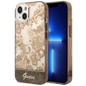 Guess iPhone 14 6.1 "ocher hardcase Porcelain Collection