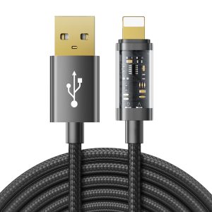 Joyroom USB cable – Lightning for charging / data transmission 2,4A 20W 2m black