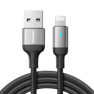 Joyroom USB – Lightning 2.4A A10 Series cable 2 m black