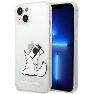 Karl Lagerfeld iPhone 14 Plus 6.7 "hardcase clear / transparent Choupette Fun