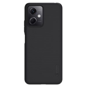 Nillkin Super Frosted Shield case for Xiaomi Redmi Note 12 5G / Poco X5 5G cover + phone stand black