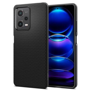 SPIGEN Liquid Air case for XIAOMI Redmi Note 12 PRO 5G / POCO X5 PRO 5G matte black