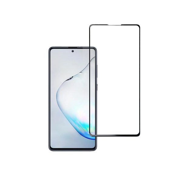 Tempered Glass Blue Star – SAM Galaxy S10 Lite Full Face  – black Tempered Glass Blue Star