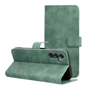 TENDER Book Case for SAMSUNG Galaxy A14 4G green