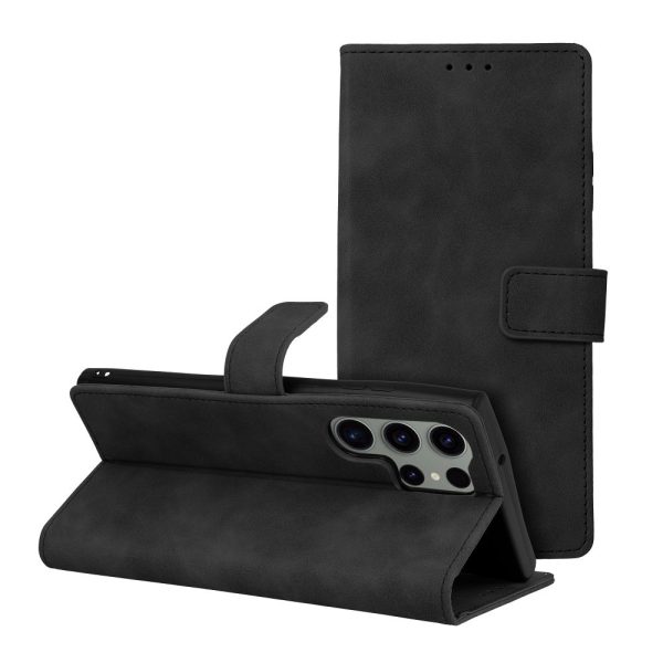 TENDER Book Case for SAMSUNG Galaxy S23 Ultra black