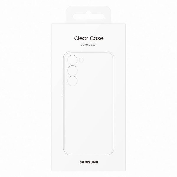 Samsung Clear Cover case for Samsung Galaxy S23+ gel cover transparent