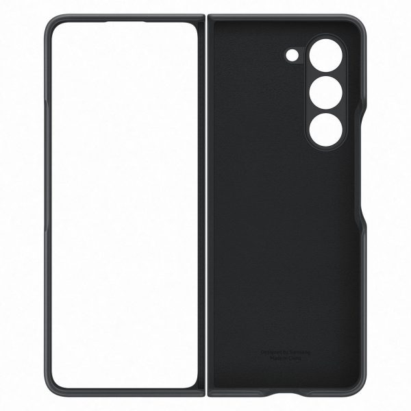 PU leather case for Samsung Galaxy Z Fold 5 - black