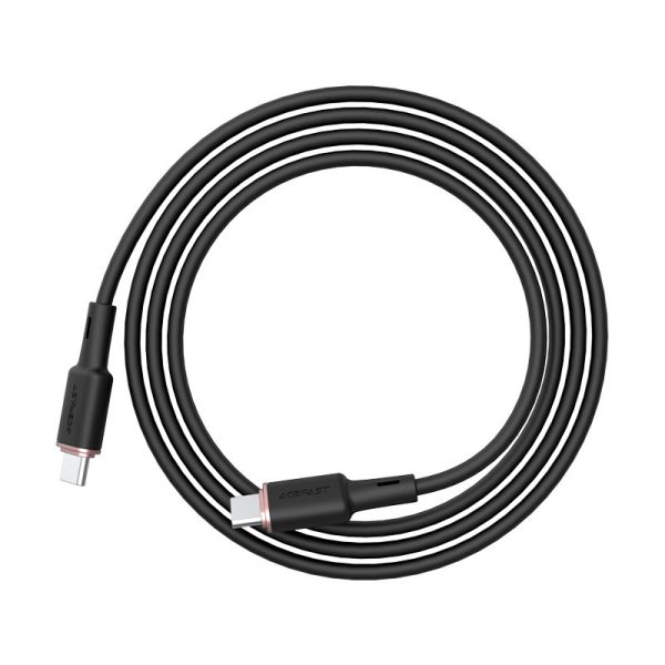 Acefast C2-03 USB-C - USB-C PD QC cable 60W 3A 480Mb/s 1.2m - black