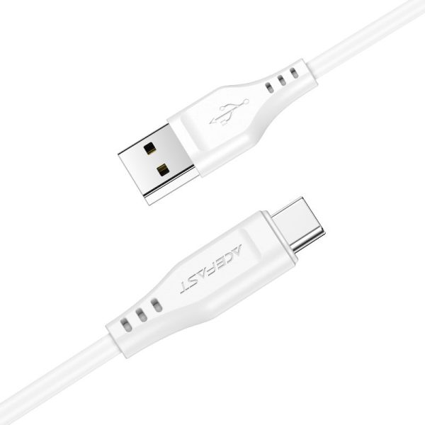 Acefast USB cable - USB Type C 1.2m, 3A black