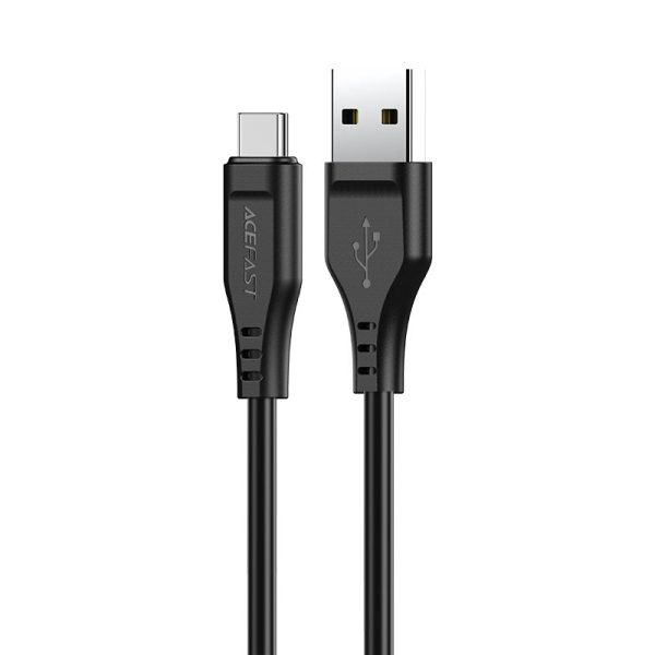 Acefast USB cable – USB Type C 1.2m, 3A black