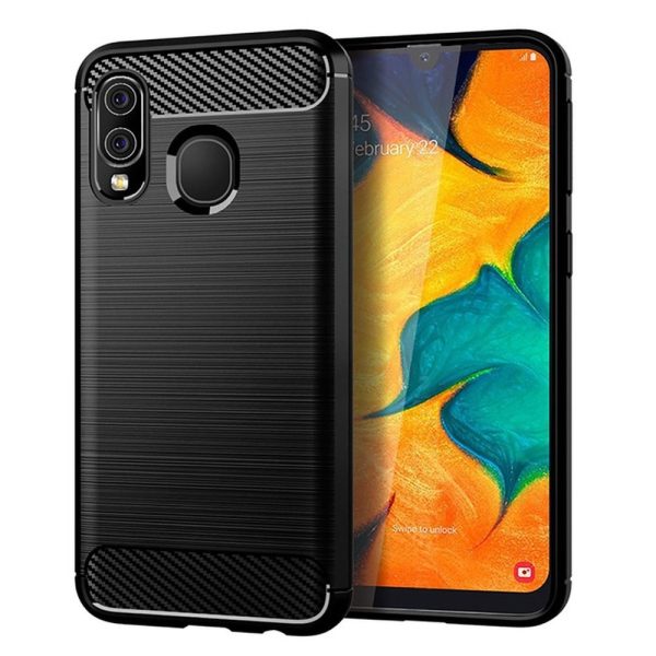 CARBON Case for SAMSUNG Galaxy A40 black