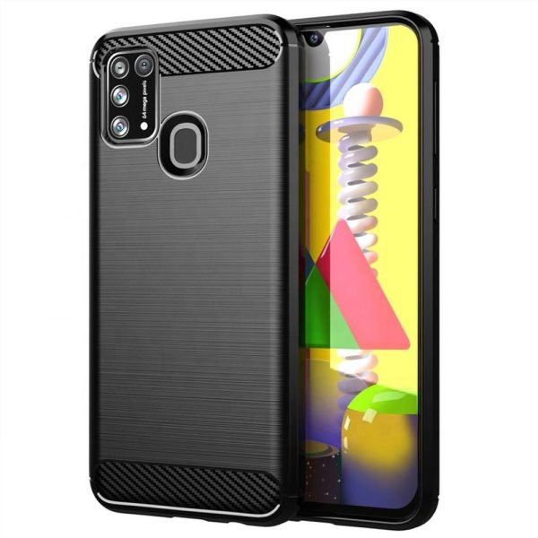 CARBON Case for SAMSUNG Galaxy M31 black