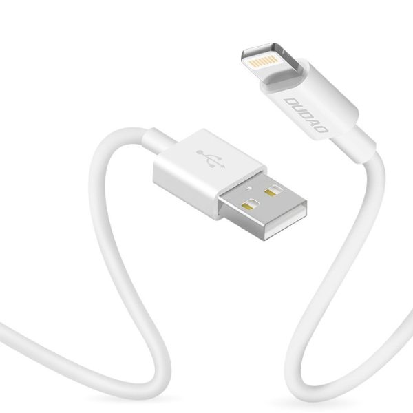 Dudao cable USB / Lightning 3A 1m white