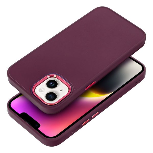 FRAME Case for IPHONE 15 Plus purple