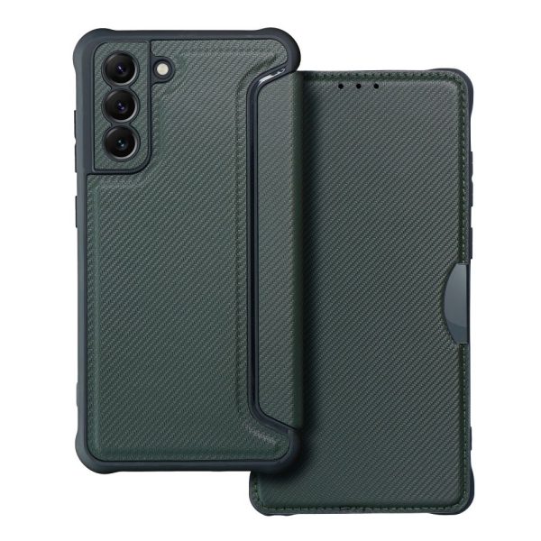 RAZOR Book for SAMSUNG S21 FE dark green