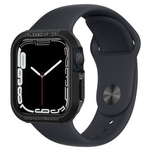 Spigen RUGGED ARMOR Apple Watch 4/5/6/7/8/SE  BLACK