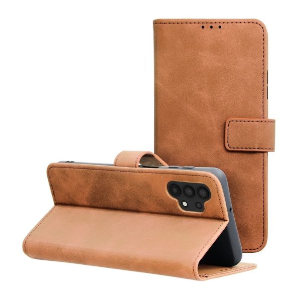 TENDER Book Case for SAMSUNG Galaxy A32 5G brown