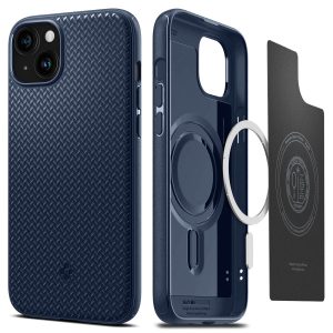 Spigen Mag Armor MagSafe, navy blue – iPhone 15 Plus