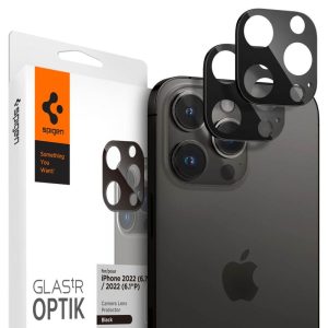 Spigen Optik. TR Camera Protector Camera tempered glass  iPhone 14 Pro / 14 Pro Max black