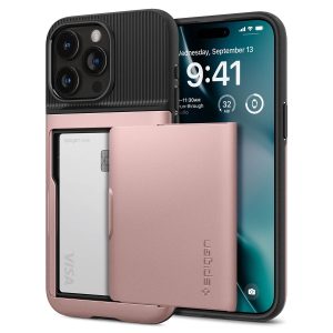 Spigen Slim Armor CS, rose gold – iPhone 15 Pro Max