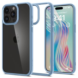 Spigen Ultra Hybrid, sierra blue – iPhone 15 Pro Max