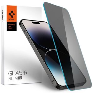 TEMPERED GLASS Spigen GLAS.TR SLIM IPHONE 14 PRO MAX PRIVACY