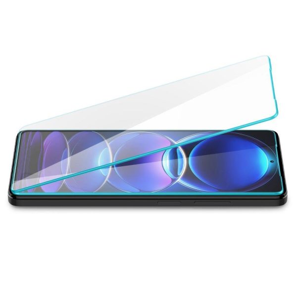 Spigen Glas.tR Slim Tempered Glass for Xiaomi Redmi Note 12 Pro 5G / 12 Pro+ 5G / Poco X5 Pro 5G - 2 pcs.