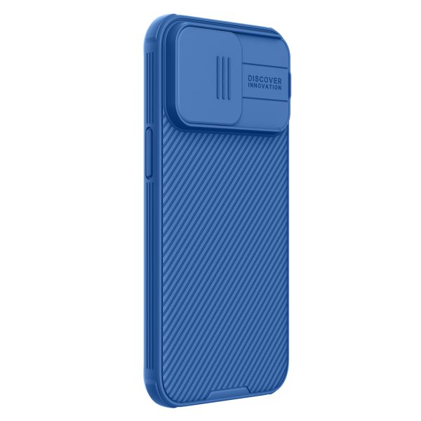 Nillkin CamShield Pro Magnetic Case for iPhone 15 Pro with Camera Protector - Blue