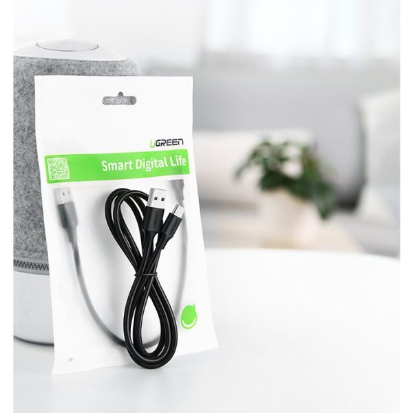 Ugreen US287 60118 USB-A / USB-C 3A cable 2m - black