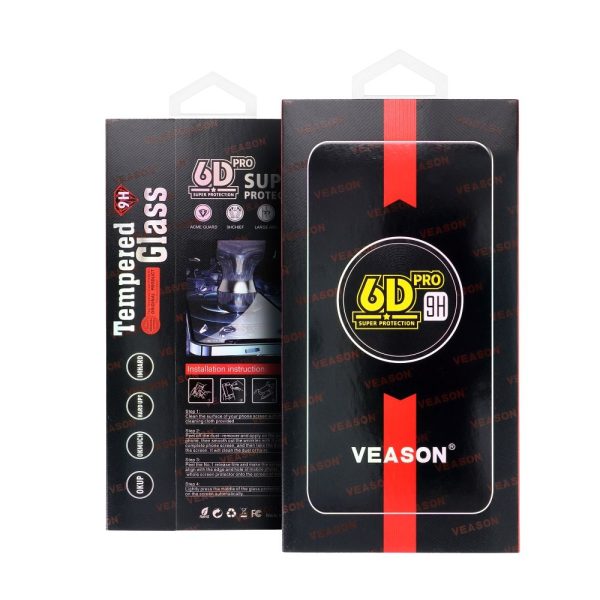 6D Pro Veason Privacy Glass – for Iphone XS Max / 11 Pro Max black