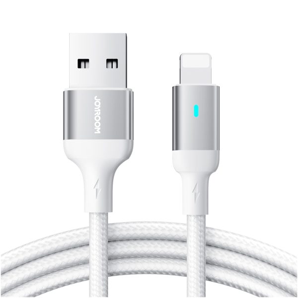 Joyroom cable USB – Lightning 2.4A A10 Series 1.2 m white