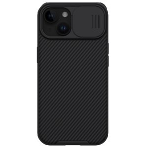 Nillkin CamShield Pro Magnetic Case for iPhone 15 Plus with camera cover – black