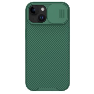 Nillkin CamShield Pro Magnetic Case for iPhone 15 Plus with camera cover – green