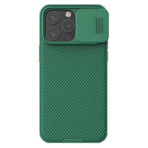 Nillkin CamShield Pro Magnetic Case for iPhone 15 Pro Max with Camera Cover – Green