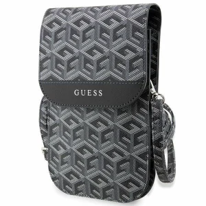 Guess Handbag black/black GCube Stripe