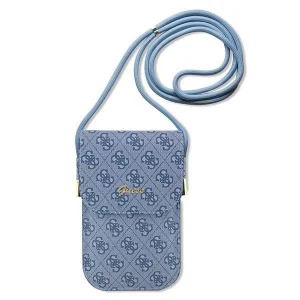 Guess handbag – blue 4G Metal Script Logo