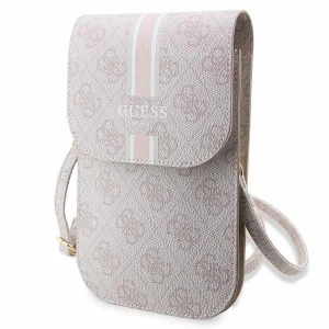 Guess Handbag pink/pink 4G Stripes