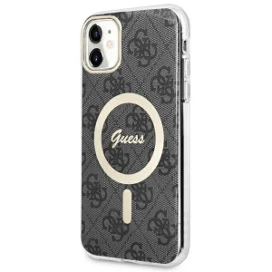 Guess iPhone 11 6.1″ black/black hardcase 4G MagSafe