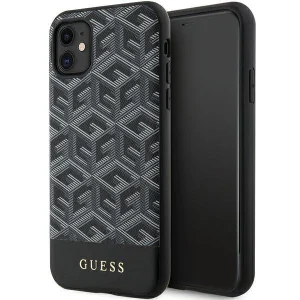 Guess iPhone 11 / Xr 6.1″ black/black hardcase GCube Stripes MagSafe